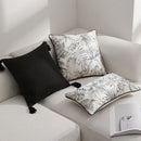 Jacquard Cushion Cover for Sofa, Ljojo Decor, Soft Pillowcase for Living Room