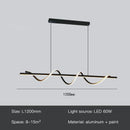 Modern Gold LED Pendant Lamp with Remote Control for Dining Room Kitchen - Ljojo