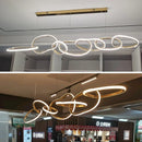 Modern Irregular Ring LED Pendant Light Chandelier - Ljojo