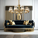 Ljojo Luxe Gold LED Pendant Chandelier for Home Decor Lighting