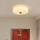 Nordic Style Milky White Glass Ceiling Lamp for Living Room by Ljojo
