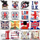 Ljojo London Guard Street Scene Cushion Cover - Cute Cartoon Design