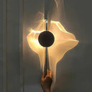 LED Ripple Wall Lamp Minimalist Sconce for Bedroom by Ljojo