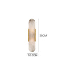 Ljojo Marble Wall Lamp Sconce Light with G4 Bulb