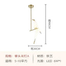 Ljojo Nordic Crane & Bird Lantern Standing Lamps | Creative Study Bedroom Decor
