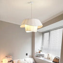 Nordic Creamy Style Fabric Pendant Lamps for Bedroom Decor by Ljojo