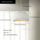 Wabi Sabi Fabric Pendant Light Chandelier E27 Nordic Hanging Lamp for Home Decor by Ljojo