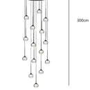 LED Pendant Light Modern Bedroom Stairway Chandelier by Ljojo
