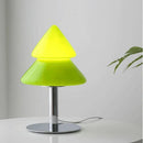Glass Christmas Tree Tabletop Lamp for Living Room Decoration by Ljojo