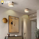 Yellow Travertine Hotel Lobby Ceiling Light Creative Cream Style Balcony Deco Lamp by Ljojo
