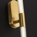 Ljojo Minimalist Acrylic LED Wall Light Gold Black Metal Dimmable for Living Room Aisle