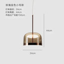 Rose Gold Designer Floor Lamp for Living Room Studio Restaurant Ljojo Stand Creative Decor