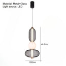 Nordic Designer LED Pendant Chandelier for Modern Restaurant Home Decor by Ljojo