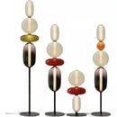 Denmark Colored Glass Desk Lamp for Living Room by Ljojo