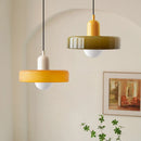 Ljojo Macaron Glass Hanging Chandelier for Living Room, Bedroom, Restaurant, Bar