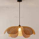 Japanese Style Weaving Petal Willow LED Chandelier by Ljojo