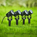 Ljojo LED RGB Lawn Spike Lamp for Garden Landscape, Remote Control, Waterproof IP65