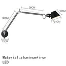 LED Vintage Folding Wall Lamp Creative Bedroom Chandelier by Ljojo
