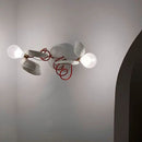 Ljojo LED Feather Wall Light - Elegant Indoor Sconce for Home Decor