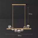 Ljojo LED Pendant Light Lamps for Living Room - Modern Indoor Lighting Chandeliers