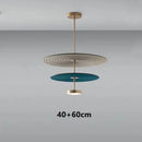 Ljojo Circular Art Decoration Fabric Pendant Light Modern Minimalist Creative Danish Designer Bedroom Dining Room
