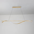 Ljojo minimalist aluminum pendant lamp for kitchen dining island LED lighting fixtures