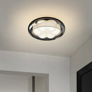 Modern LED Circle Pendant Light Stylish Industrial Ceiling Lamp by Ljojo