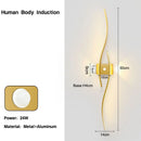 Ljojo LED Wall Light for Bedroom Living Room Minimalist Modern Design