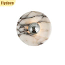 Ljojo Marble Chrome Wall Lamp - Luxury LED Lighting Fixture