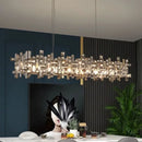 Nordic Crystal Led Pendant Lights for Living Dining Room by Ljojo
