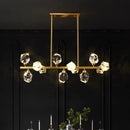 Ljojo Luxury Crystal Living Room Chandelier Modern Bedroom Pendant Lamp Ceiling Light