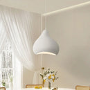 Ljojo Wabi-sabi Resin Cap LED Pendant Light - Japanese Chandelier for Home Decor