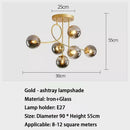 Natural Nordic Magic Bean Pendant Light Fixture for Bedroom Living Room Restaurant by Ljojo