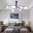 Glass Ball LED Pendant Light Fixture for Living Dining Room - Ljojo