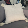 Boho Tufted Tassel Pillowcase | Ljojo Cotton Cushion Cover