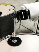 Italian Design Mini Coupe Table Lamp LED G9 Iron Art Adjustable Lifting in Black - Ljojo