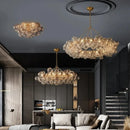 Glass Ball LED Chandelier for Living Room Modern Creative Home Decor by Ljojo
