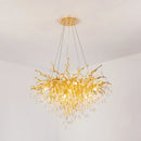 Ljojo Luxury Crystal Chandelier LED Lighting for Living Room Decoration