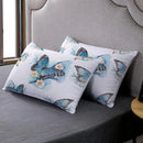 Butterfly Bedding Set - Blue Purple Butterflies Comforter Cover - Ljojo Brand