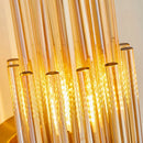 Ljojo Light Luxury Crystal Wall Lamp | Minimalist Creative Led Lighting for Living Room