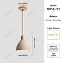 LED Japanese Travertine Stone Pendant Light for Kitchen Island by Ljojo