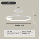 2023 LED Ceiling Lamp: Intelligent Remote Control Circular Design by Ljojo - Bedroom, Aisle, Indoor Lighting