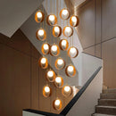 Ljojo LED Pendant Light for Modern Home Decor and Staircase Chandeliers