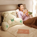 Ljojo Meow Cushion Bedhead Backrest Pillow - Large Bedroom Backrest Cushion