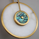 Ljojo Marble Round Wall Lamp - Retro Minimalist LED Indoor Lighting