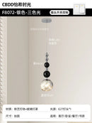 Nordic Glass Ball LED Pendant Light Chandelier for Home Decor - Ljojo