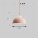 GEW Minimalism Macaroon Pendant Light Ceiling Chandelier for Bedroom Nordic Style Ljojo