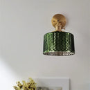 Green Glass Modern Wall Lamp Sconce with LED Light - Ljojo