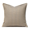 Embroidered Tufted Cushion Cover in Neutral Tones by Ljojo