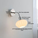 Ljojo LED Wall Lamp Nordic Bathroom Stair Light Iron Base Modern Design